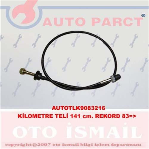 X KİLOMETRE TELİ 141 CM. REKORD 1983 1268236