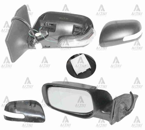 AYNA DIŞ DİKİZ AVENSIS 2006-2008 ELEKTRİKLİ ISITMALI OTOMATİK KATLANIR SİNYALLİ SOL 87906 05180