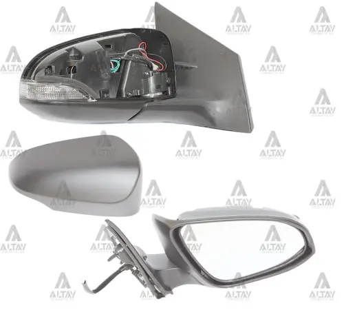 AYNA DIŞ DİKİZ AURIS 2013 ELEKTRİKLİ ISITMALI SİNYALLİ OTOMATİK KATLANIR 9 FİŞ SAĞ 87910 02F10