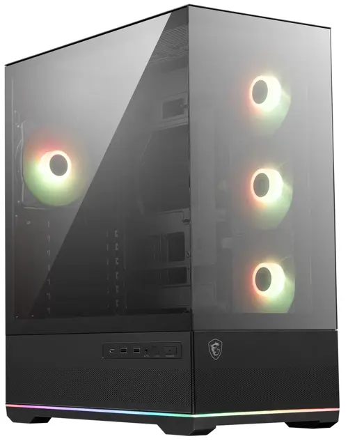 MAG PANO 110R PZ Siyah 4x ARGB Fan USB 3.2 ATX Tower Gaming (Oyuncu) Kasa