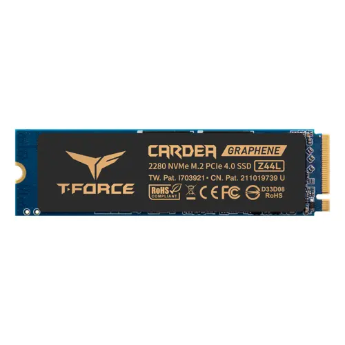 T-Force CARDEA Z44L 2TB 3500/3000MB/s PCIe NVMe M.2 SSD Disk (TM8FPL002T0C127)