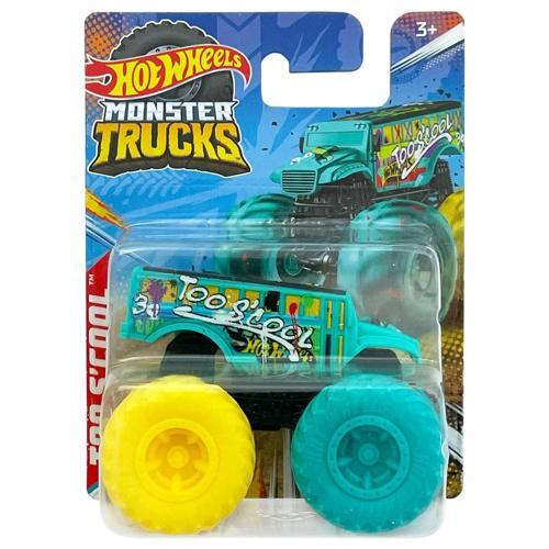 Monster Trucks Mini TOO S'COOL (Turquoise) 1:70 Scale Plastic Vehicle