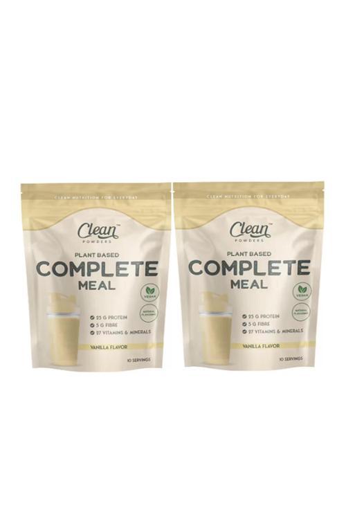 Bitkisel Öğün Tozu (Plant Based Complete Meal) 600 Gr - Vanilya 2 Adet