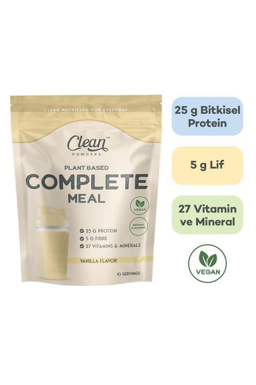 Bitkisel Öğün Tozu (Plant Based Complete Meal) 600 Gr - Vanilya