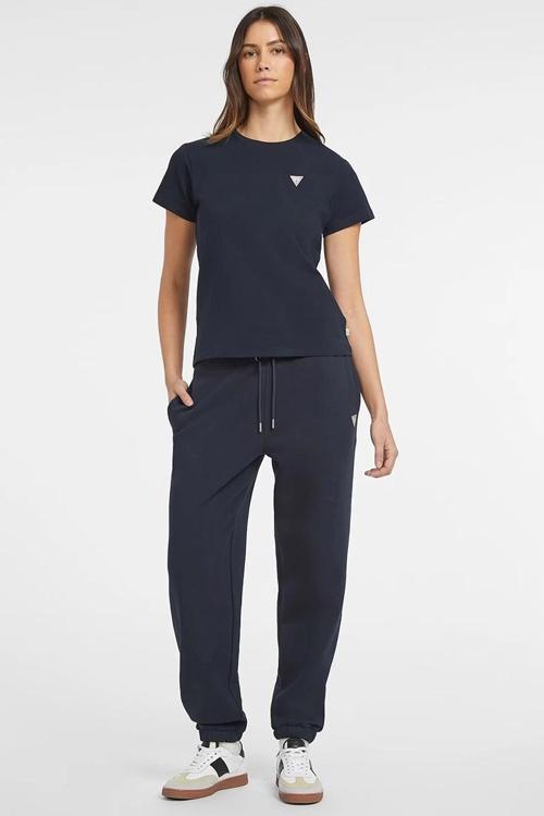 Jeans Kadın Lacivert Regular Fit Eşofman Altı W4YB33KC811-A71W