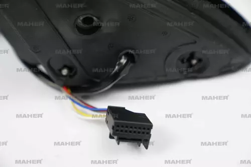 AYNA DIŞ DİKİZ GOLF5 2003-2008 ELEKTRİKLİ, ISITMALI, SİNYALLİ, ASTARLI SOL 1K1857507AK9B9