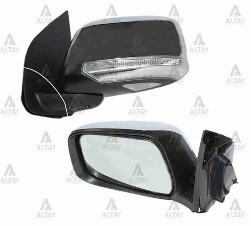 AYNA DIŞ DİKİZ PICKUP 2008 NAVARA ELEKTRİKLİ ISITMALI SİNYALLİ OTOMATİK KATLANIR KROM SOL 96302 41010A