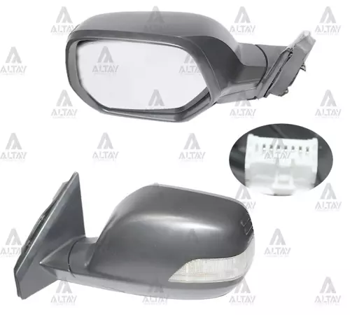 AYNA DIŞ DİKİZ CRV 2007-2012 ELEKTRİKLİ ISITMALI SİNYALLİ OTOMATİK KATLANIR SOL 76250 SWW 506ZE
