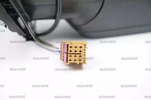 AYNA DIŞ DİKİZ POLO 2002-2005 ELEKTRİKLİ, ISITMALI, ASTARLI SOL 6Q1857507G01C