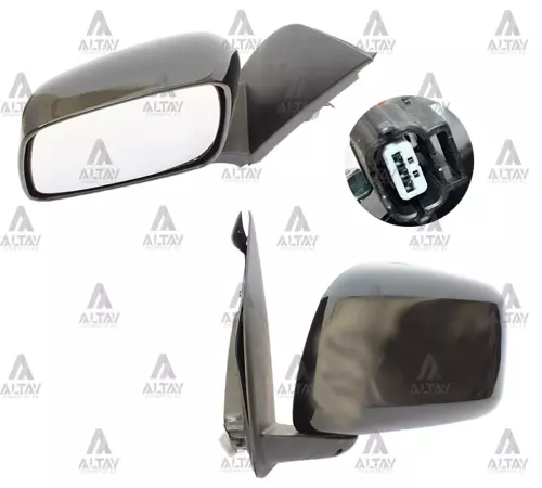 AYNA DIŞ DİKİZ PICKUP 2006 NAVARA ELEKTRİKLİ SİYAH SOL 96302 41010A