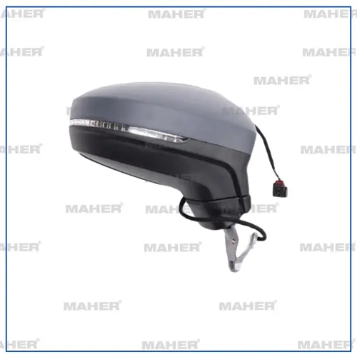 AYNA DIŞ DİKİZ TİGUAN 2016 ELEKTRİKLİ,ISITMALI, SİNYALLİ ASTARLI, SOL 5NB857508P9B9