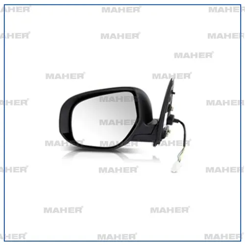 AYNA DIŞ DİKİZ L-200 2019-2023 ELEKTRİKLİ ISITMALI SİNYALLİ OTOMATİK KATLANIR 7 FİŞLİ KROM SAĞ 7632B692