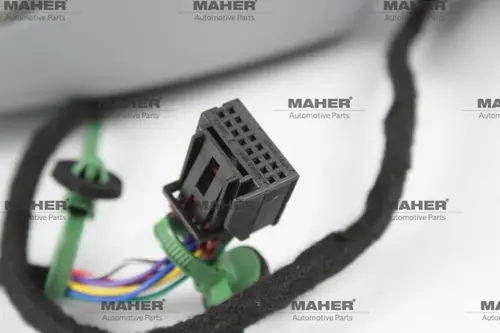 AYNA DIŞ DİKİZ JETTA 2011-2015 ELEKTRİKLİ, ISITMALI, ASTARLI, KATLANIR, YAN-ALT LAMBALI SOL 5C7857507C