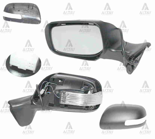 AYNA DIŞ DİKİZ AURIS 2010-2012 ELEKTRİKLİ ISITMALI SİNYALLİ SOL 87906 02200