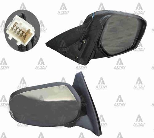 AYNA DIŞ DİKİZ L-200 2006-2014 ELEKTRİKLİ ISITMALI OTOMATİK KATLANIR KROM SAĞ MN167430T