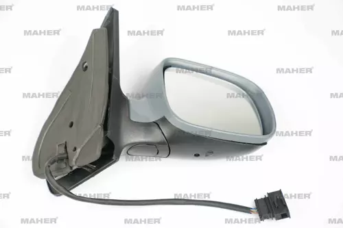 AYNA DIŞ DİKİZ GOLF4 / BORA 1998-2003 ELEKTRİKLİ, BEYAZ CAM SAĞ 1J1857508D01C