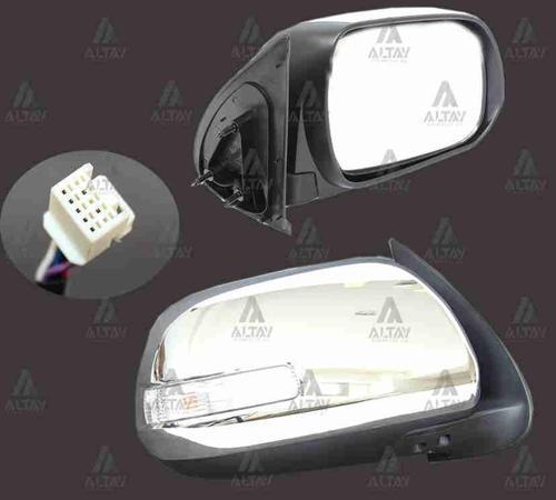 AYNA DIŞ DİKİZ HILUX 2012 ELEKTRİKLİ SİNYALLİ OTOMATİK KATLANIR KROM SAĞ 87910 0K860