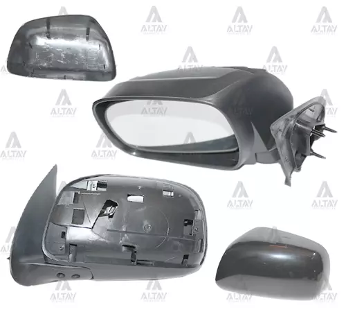 AYNA DIŞ DİKİZ HILUX 2006-2011 MANUEL SİYAH SOL 87940 0K051