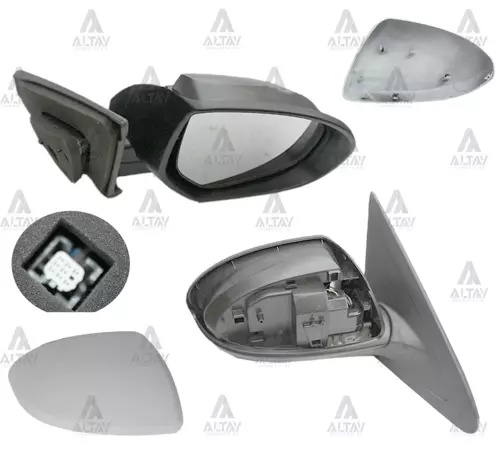 AYNA DIŞ DİKİZ MAZDA 3 2009-2013 ELEKTRİKLİ ISITMALI OTOMATİK KATLANIR SİNYALSİZ SAĞ BCD2 69 12ZD