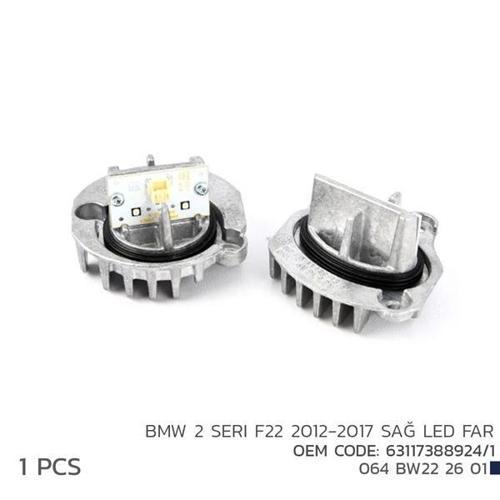 BMW 2 F22 2012-2017 SAĞ LED FAR MODL 63117388924/1 63117388924 1