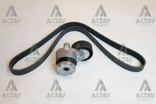 VANTİLATÖR GERGİ SETİ MEGANE / CLIO / KANGOO / FLUENCE / CAPTUR / KADJAR / QASHQAI / MERCEDES C180 / 2008 / 6PK1200 KAYIŞLI 7701476476