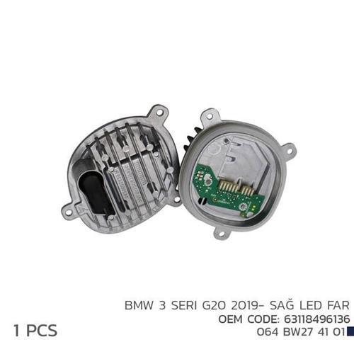BMW 3 SERI G20 2019- SAĞ LED FAR MODÜL 63118496136 63118496136