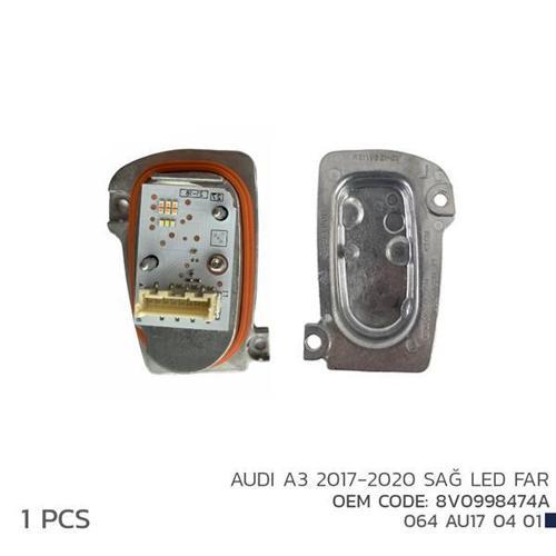 AUDI A3 2017-2020 SAĞ LED FAR MODÜL 850998474A 850998474A