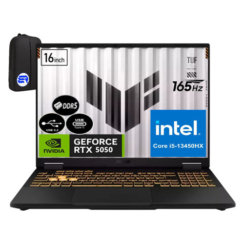 Tuf Gaming F16 FX608JH-RV082EP10 Intel Core I5-13450HX 32GB 2tb SSD RTX5050 115W 165Hz WIN11 Pro 16" Wuxga + Elektr