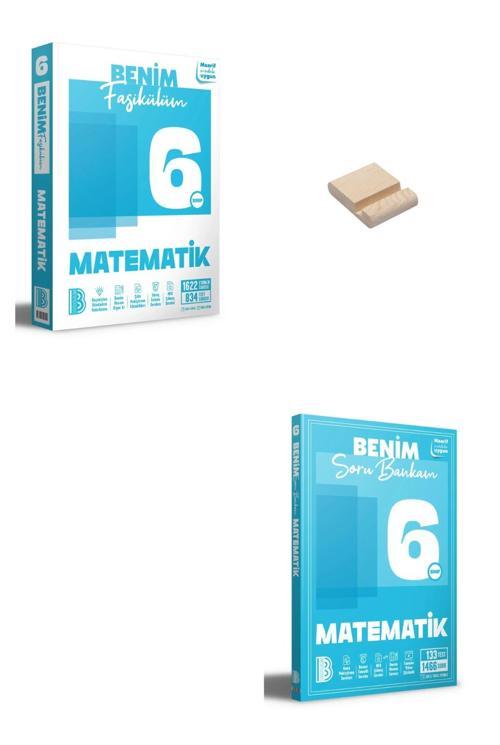 Benim Hocam 6. Sınıf Matematik Fasikülüm ve Soru Bankam + Telefon Standı