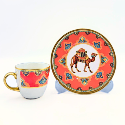 Semerkant 6'lı Kahve Fincan Takımı