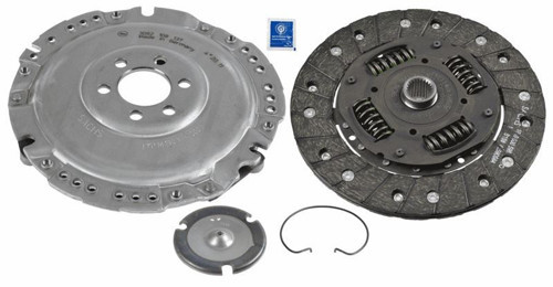 DEBRİYAJ SETİ BASKI DİSK CADDY 2-GOLF 3-4-POLO-IBIZA-CORDOBA AFT-AKS-AEE-AEY-1Y-AHB 6 DELİK 032198141AX 1L0198010