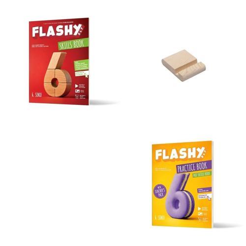Hız 6. Sınıf FLASHY Practice Book ve Skills Book + Telefon Standı