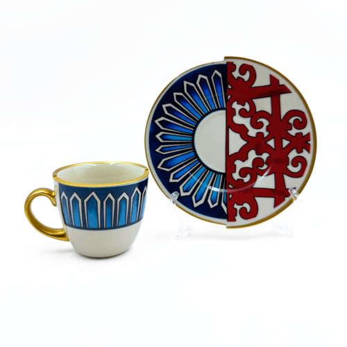 Violet 6 Kişilik Kahve Fincan Takımı