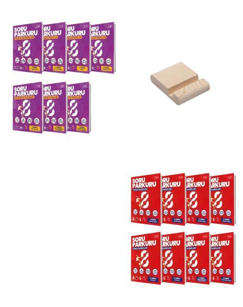 Newton LGS 8. Sınıf Soru Parkuru Fen Bilimleri ve Türkçe Fasikül Seti + Telefon Standı