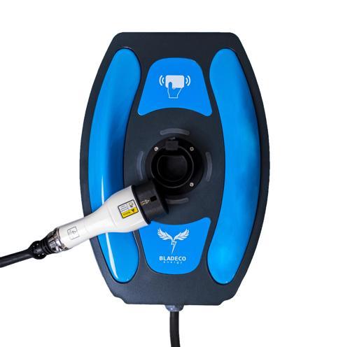 WallBox Şarj 22kW İstasyonu Yerli Üretim Kablolu  – BLDC22WBC