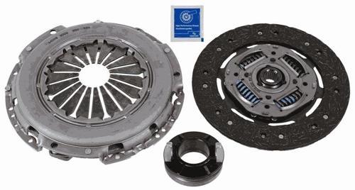 DEBRİYAJ SETİ RULMANLI 130/ELANTRA/CEED/CERATO 5 İLERİ 1.6 CRDI 2011  624352400 4110032021 4130032001