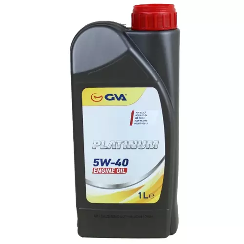 MOTOR YAĞI 5W40 1 LT PLATINUM TAM SENTETİK API SL/CF 5W40 (12 ADET)