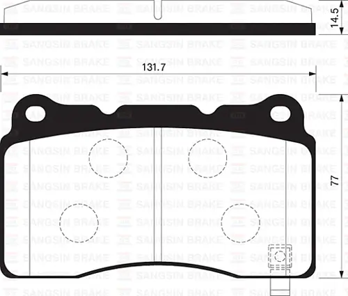 DİSK FREN BALATASI ÖN HONDA CIVIC 2.0 2008-2015 45022TV8E01 45022TV8E02