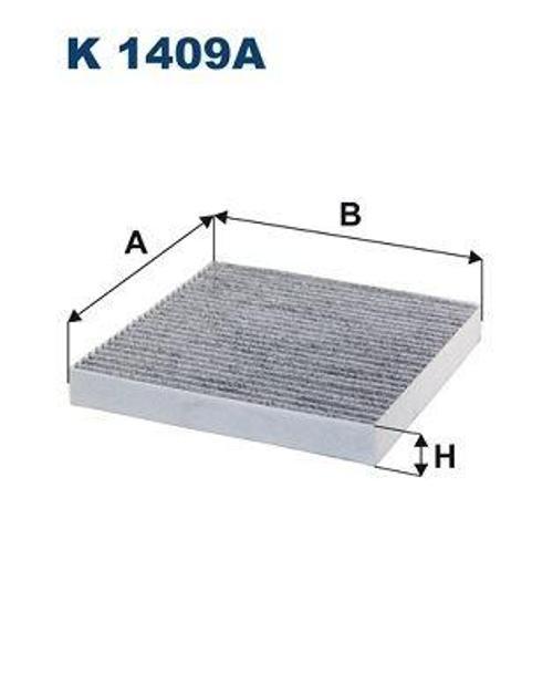 POLEN FİLTRESİ KARBONLU HYUNDAI KONA 1.0L 1.6L 16- / KIA RIO STONIC 1.0L 1.2L 1.25L 1.4L 17- 97133D1000 97133D3200 97133J9000