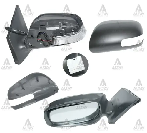 AYNA DIŞ DİKİZ COROLLA 2010-2013 ELEKTRİKLİ SİNYALLİ OTOMATİK KATLANIR SOL 7 FİŞLİ 87940 12F30