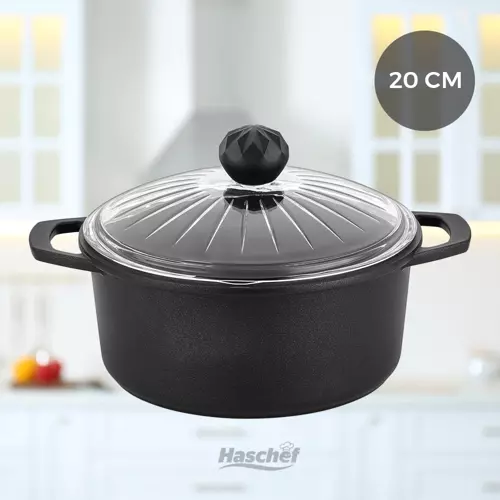 Elmas Derin Tencere 20 Cm