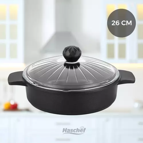 Kristal Basık Tencere 26 Cm