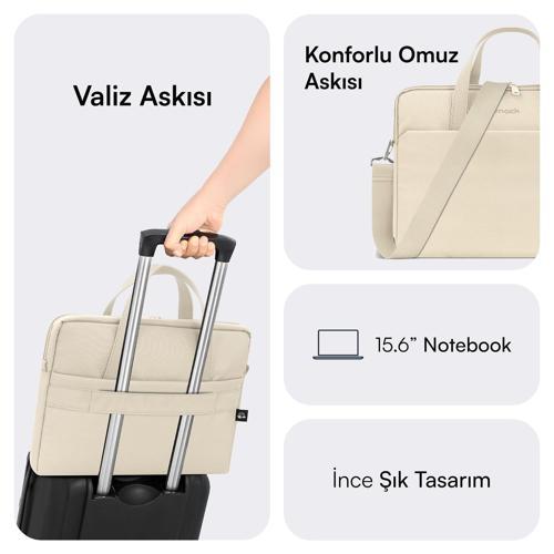 NOVA Eco Omuz Askılı Günlük Evrak ve Notebook Çantası