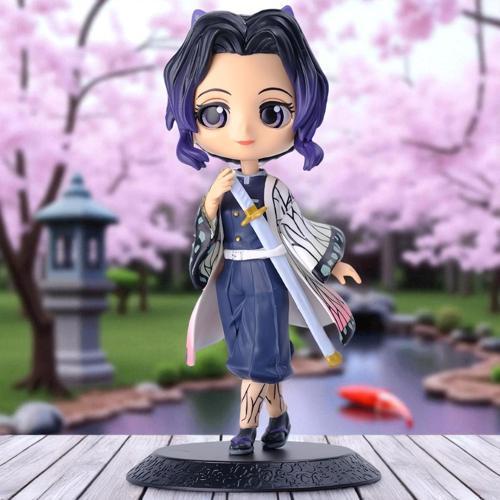 Demon Slayer: Kimetsu no Yaiba Shinobu Kochō Anime Karakter Figür Oyuncak Koleksiyonluk Biblo 15 cm.
