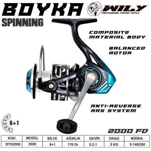 boyka 2000 Olta Makinası 6+1 bb