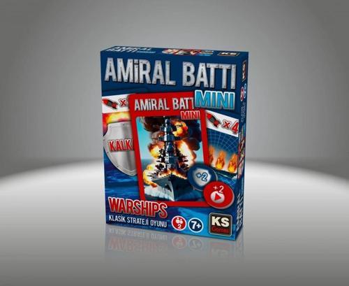 Amiral Battı Mini Taşınabilir Strateji Zeka Oyunu