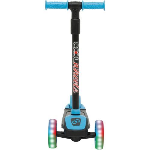 Cool Wheels Twist 3 + Yüksekliği Ayarlanabilir Işıklı Scooter Mavi FR58055