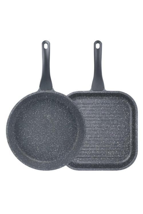 Frapan Set 2'li Tava Seti 26cm Ve 28 Kare Tava