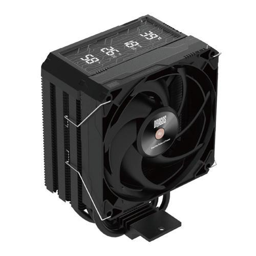 DIGITAL Isı Göstergeli 4 Isı Borulu 3000RPM 220W Intel & AMD Siyah Kule Tipi CPU Soğutucu