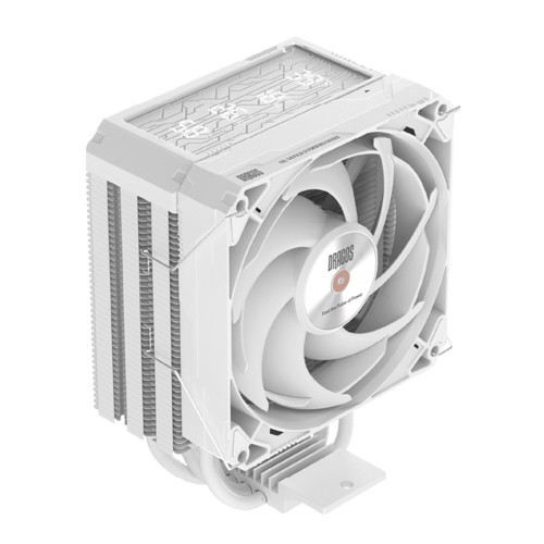 DIGITAL Isı Göstergeli 4 Isı Borulu 3000RPM 220W Intel & AMD Beyaz Kule Tipi CPU Soğutucu